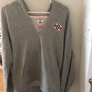 PINK Cleveland browns hooded sweatshirt